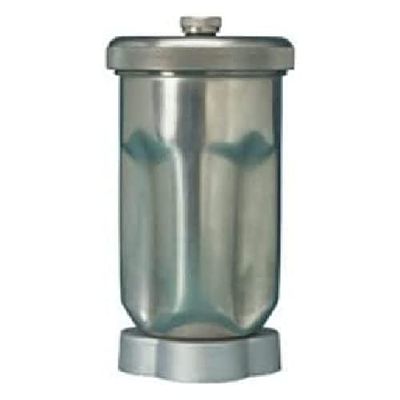 Neolab 3 – 2096 tazza in acciaio inox con coperchio e set di coltelli per 3 – 2095, 1 L