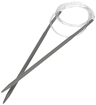 GLOREX Aiguilles à Tricoter circulaires 3,5 mm 80 cm, Multicolore