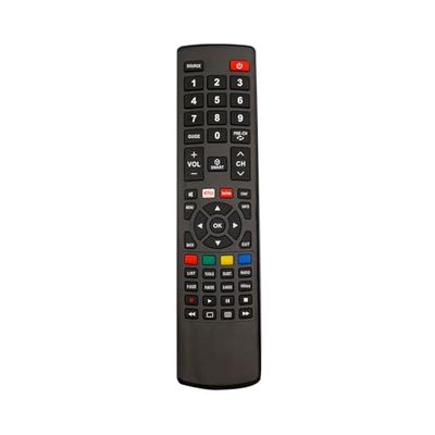 Wintem Universele afstandsbediening voor TV en Smart TV multimerken - Ideaal voor tv's zoals LG, Philips, Panasonic en Samsung - Intuïtief en eenvoudig te bedienen met Netflix en YouTube-sneltoetsen