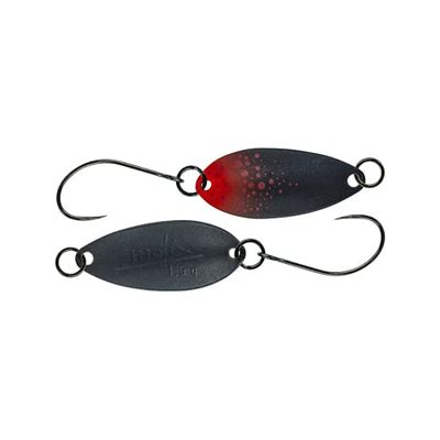 Molix Elite Area Spoon, 1.5 g, Matt Black/Red Polka Dots