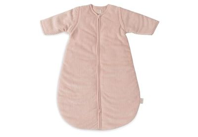 Jollein Babyslaapzak met afneembare mouwen, Velvet Rib, wilde roos, 90 cm, Velvet Rib, Wild Rose, 90 cm