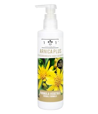 Arnica per Cavalli Uso Umano Extra Forte 90%, 500ml - Per Fastidi a Muscoli, Articolazioni e Schiena - Per Massaggi Muscolari, con Azione Defaticante - Formulazione Naturale e Concentrata -Linea 101
