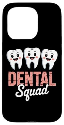 Dental Squad Dental Clinic Staff Dentist Life Case for iPhone 15 Pro