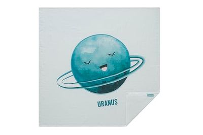 Hibboux Couverture en Mousseline d'uranium 75 x 75 cm