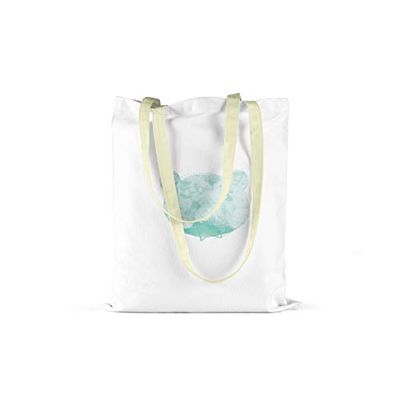 Bonamaison, Bolso De Mano Impreso, Bolso de la Compra Reutilizable, Bolso De Compras, Lavable a Máquina, Ecológico, Plegable, Bolso de Tela de Lona con Asas, 34X40 Cm - Diseñado y Fabricado en Turquía