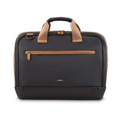 Hama Borsa per laptop da 15,6" a 16,2" (leggera borsa da lavoro come borsa a tracolla o borsa per il trasporto, borsa per notebook con scomparto anteriore organizer e scomparto interno, impermeabile,