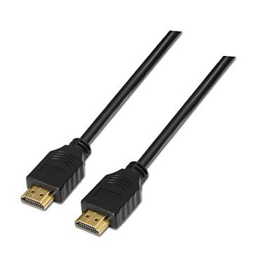 Cabo AISENS HDMI MACHO A HDMI MACHO de alta velocidade com ETHERNET FULL HD 5M preto A119-0096