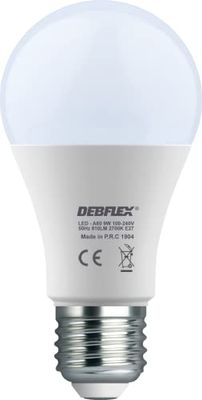 Debflex 600433 LED-lamp 9W A60 E27, 2700 Kelvin