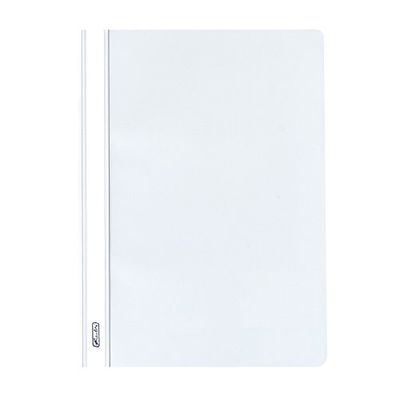 Herlitz File Folder A4 Polypropylene with Transparent Cover White