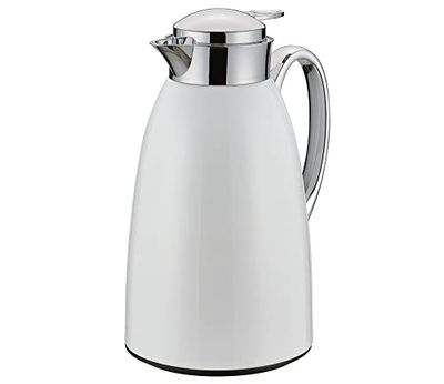 Cilio Venezia Pichet Isotherme en Acier Inoxydable Blanc 1 l
