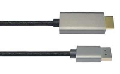 Złącze Display Port męski na męski HDMI, idealny do przesyłania wysokiej jakości wideo i audio. Kompatybilny z różnymi urządzeniami, zapewnia wyjątkowe wrażenia wizualne.