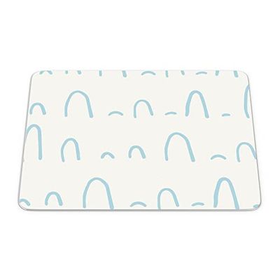 Bonamaison, Rectangle Pop Art Digital Printed Mouse Pad, Non-Slip Base, for Office and Home, Size: 22 x 18 cm