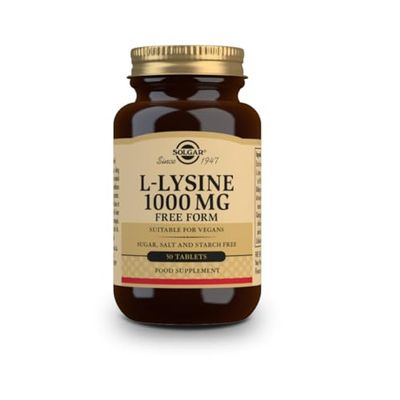 l-lisina 50 Tablets 1000 mg Solgar