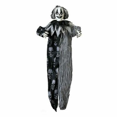BigBuy Home Halloween Decoration Bloody Clown Hanging 170cm