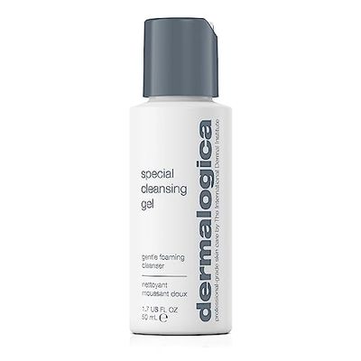 Dermalogica Special Cleansing Gel 50ml - Soap-Free, Foaming Gel for All Skin Types, Removes Impurities and Maintains Skin's Natural Moisture, with Calming Balm Mint and Lavender Extracts