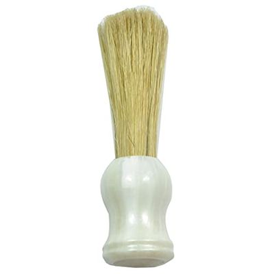 Golddachs Blaireau de rasage en plastique avec poils de cygne Blanc