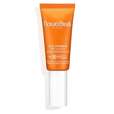 Natura Bissé C+C SPF 30 Dry Touch Sunscreen Fluid, High Protection, Anti-Aging, Hydrating & Water-Resistant, 30ml
