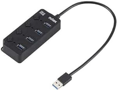 NILOX - HUB USB 4-3.0 Switch