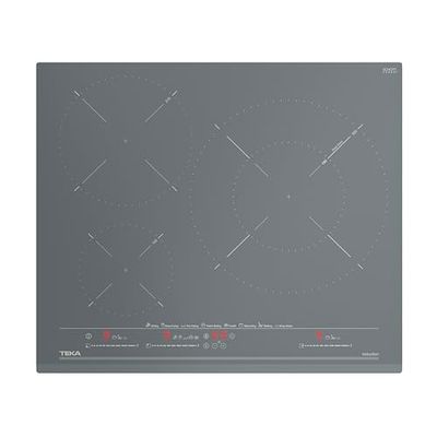 Teka | Plaque à induction de 60 cm avec fonctions directes et 3 zones de cuisson | IZC 63630 MST| Noir | 5,3 x 60 x 51 cm
