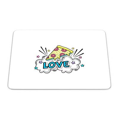 Bonamaison, Tapis de Souris Rectangle Imprimé Numériquement, Fond Antidérapant, pour Bureau et Maison, Taille: 22x18cm