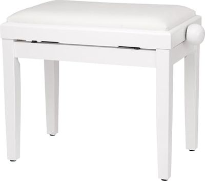 Steinmayer Banqueta piano blanco mate