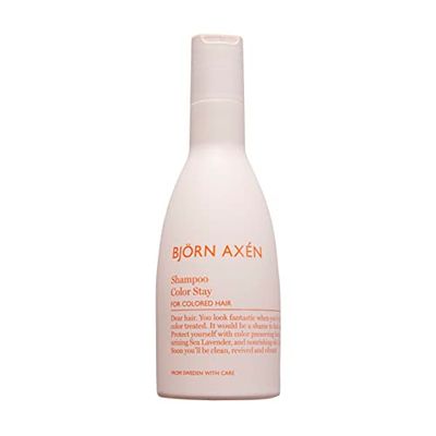BJORN AXEN Colour Stay Shampoo, 250ml, For Colour Treated Hair to Keep It Brilliant Longer, Strengthens, Moisturises, Protects