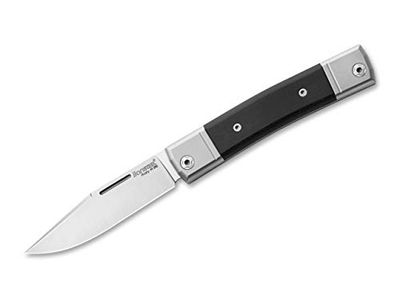 LionSteel Unisex - Vuxen Bestman I Ebony, svart, 17 cm