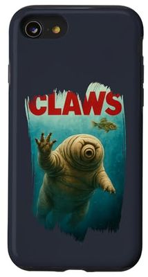 Tardigrade Cartoon Sea Beast | Retro Micro Creature Art Case for iPhone SE (2020) / 7 / 8