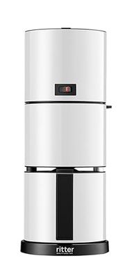 ritter pilona 5, cafetière filtre programmable avec verseuse isotherme, arrêt automatique, fabriqué en Allemagne, Blanc