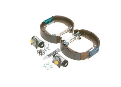 Bosch KS012 Kit Super Pro kit de travão traseiro de tambor 1 conjunto completo pré-montado