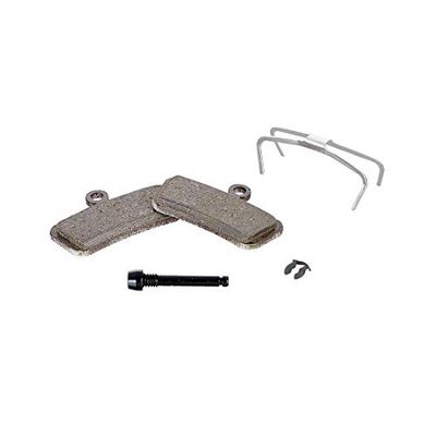 JUEGO PASTILLAS FR.SRAM GUIDE/TRAIL ORGANIC/ACERO