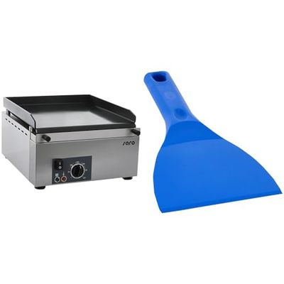Saro Piastra Griddle modello GPK 400 + Saro Spatola modello TS 10
