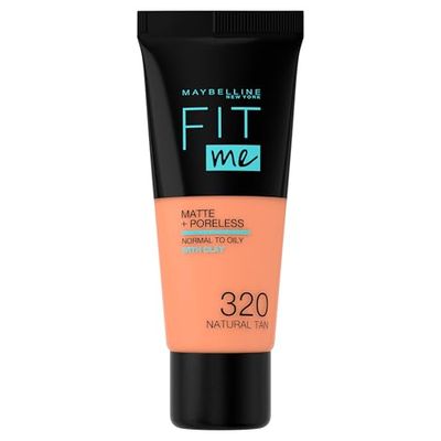 Maybelline Fit Me Matte & Poreless Foundation 320 Natural Tan 30ml