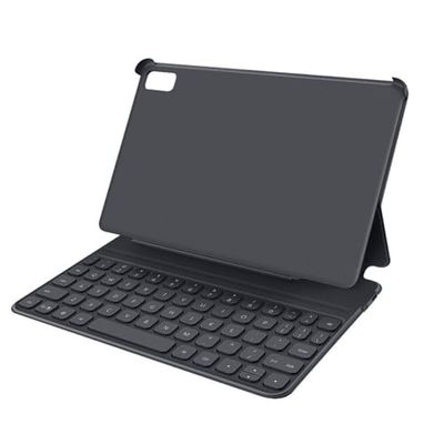 HUAWEI Smart Magnetic Clavier Bluetooth (Allemand QWERTZ) avec étui de Protection, Ultra Fin, Fonction Multi-écran, Plug & Connect, Gris foncé (Compatible MatePad 11)