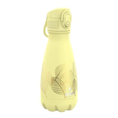 Ion8 Läckagesäker Återanvändbar Isolerad Vattenflaska, Rostfritt Stål, 280ml (10oz),