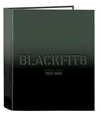 Safta -Folder F. 4 Rings 35Mm Wide Spine Blackfit8 Gradient 27X33X6Cm, Multicolor (542246657)