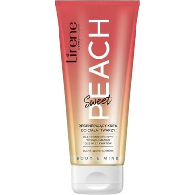 Lirene Body & Mind Regenerating Body Cream Sweet Peach 200 ml