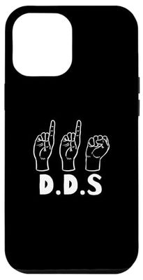 DDS Dottore in Chirurgia Odontoiatrica Lingua dei segni Dentista ASL Custodia per iPhone 12 Pro Max