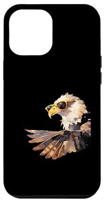 Hawk portant des lunettes de soleil regardant de côté nature faune Coque pour iPhone 12 Pro Max