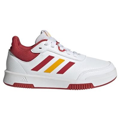 adidas Tensaur Sport Training Lace Shoes, Sneaker Unisex - Bambini e ragazzi, Ftwr White Collegiate Red Collegiate Gold, 37 1/3 EU