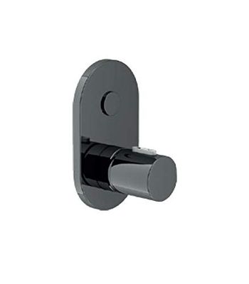Nobili Rubinetterie LK00108FL Miscelatore Doccia Incasso, Fume Lucido