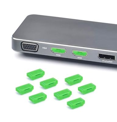 SmartKeeper Essential Lot de 10 bloqueurs de ports HDMI Vert