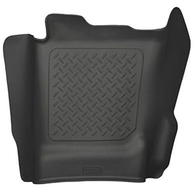 Husky Liners Weatherbeater | Fits 2014-2018 Chevrolet Silverado/GMC Sierra 1500, 2019 Limited, 2015-2019 Chevrolet Silverado/GMC Sierra 2500/3500, Center Hump Floor Liner - Black | 83231