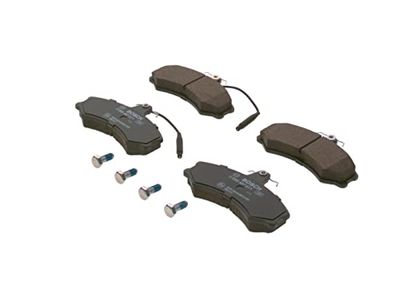 Bosch BP708 - Pastiglie Freni Auto, dianteiro - qualidade Bosch - redução de ruído e pó - certificação ECE-R90 - sem cobre, 1 conjunto de 4 comprimidos - com acessórios