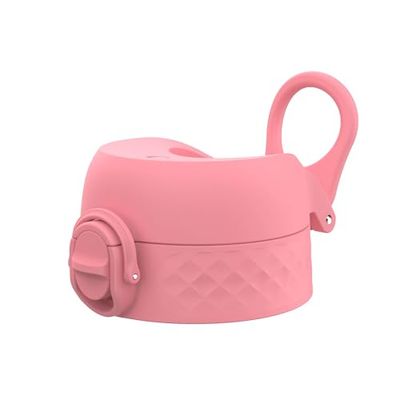 ION8 - Lekvrije Vervangende OneTouch 2.0 Waterfles Deksel, Eenvoudige Bediening met Één Druk, Geschikt voor 350ml, 500ml, 600ml Flessen, Groot, Ftalaatvrij BPA-vrij Plastic, Rozenbloei