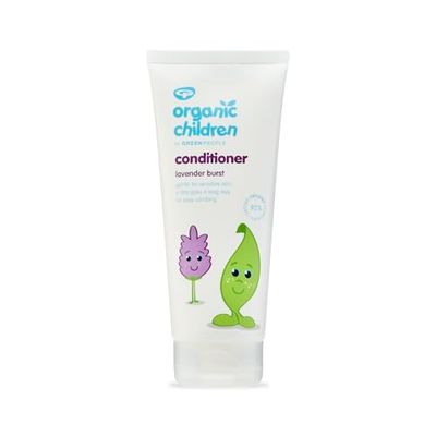 Green People Organic Children Lavender Burst Conditioner - Natural & Organic, for Kids - Eczema-Friendly - Vegan, 200ml