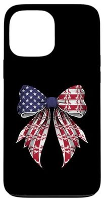 Roller Skating Skater Roller Skates 4th of July USA Flag Case for iPhone 13 Pro Max