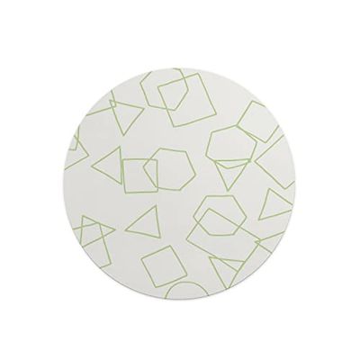 Questo Casa, Round Digital Printed Mouse Pad, Non-Slip Base, for Office and Home, Diameter:22cm