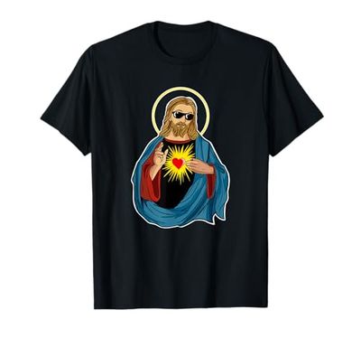 Jesus with Sunglasses Maglietta