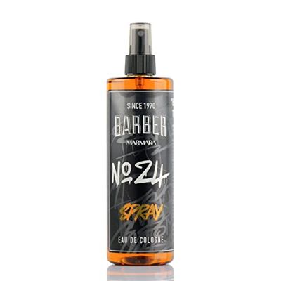 BARBER MARMARA No.24 Eau de Cologne Spray Mannen GRAFFITI 1x 400ml | aftershave voor mannen | Keulen | aftershave mannen | Herenparfums voor heren | Lichaamsspray - kapperszaak - kapper Kolonya | parfums